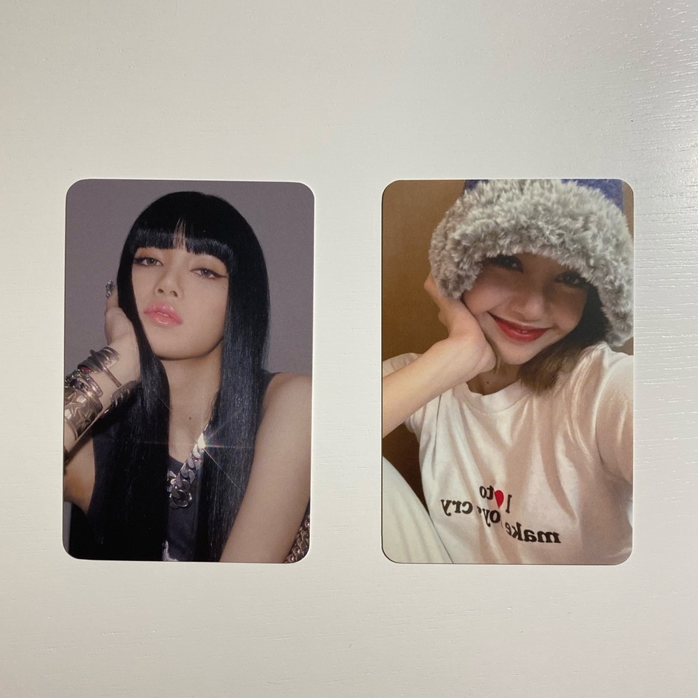 Blackpink Lisa Ktown4u POB LALISA Photocards